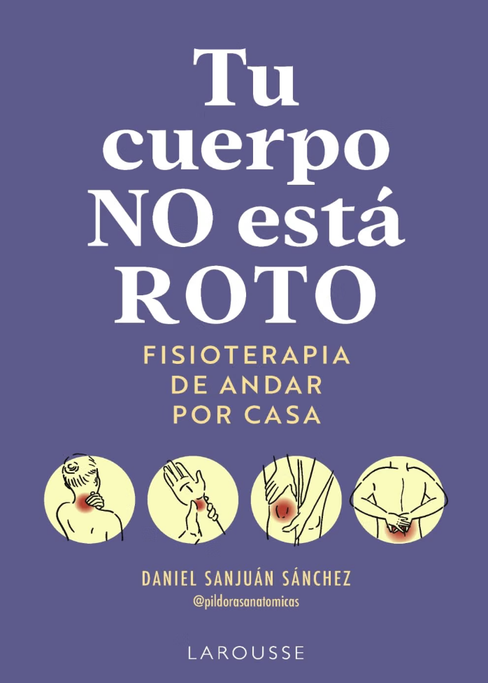 Portada de Tu cuerpo no está roto, de Daniel Sanjuán Sánchez
